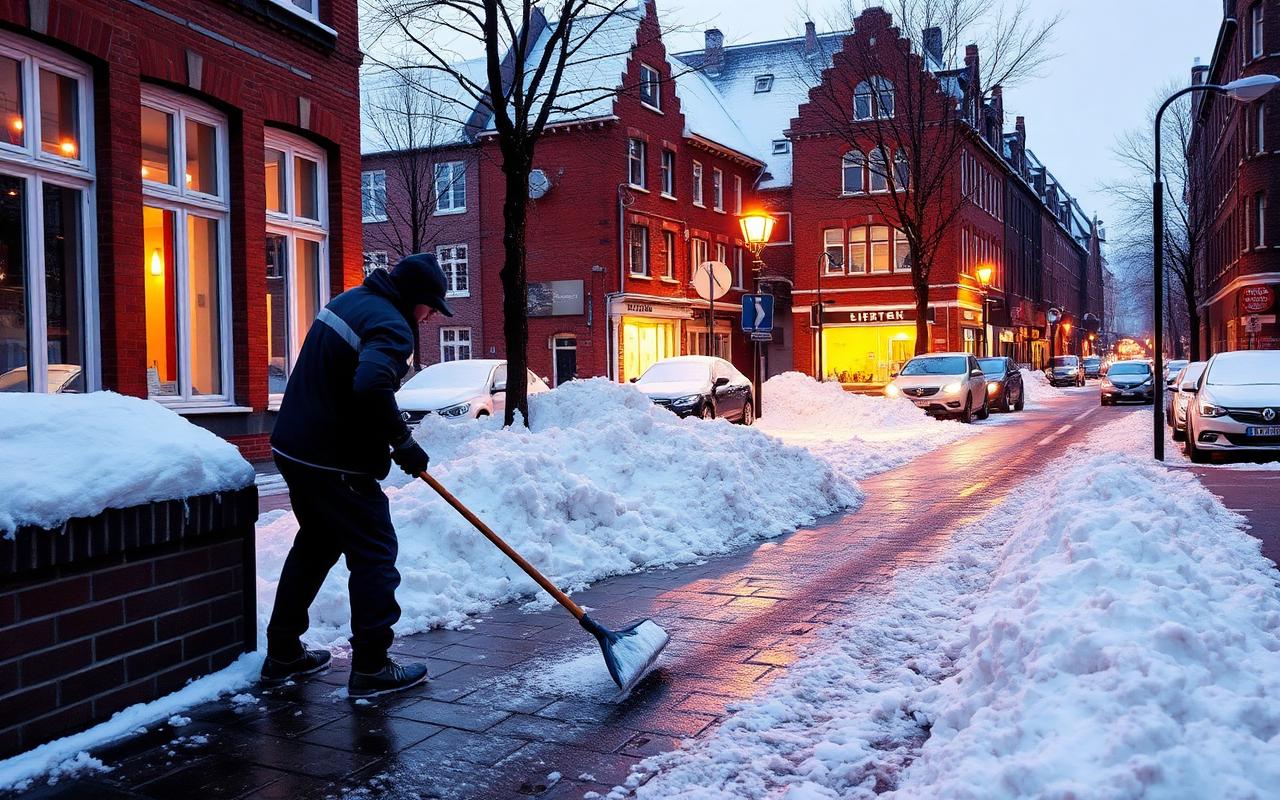 Winterdienst Kosten in Hamburg: Was Eigentümer und Gewerbe 2026 zahlen